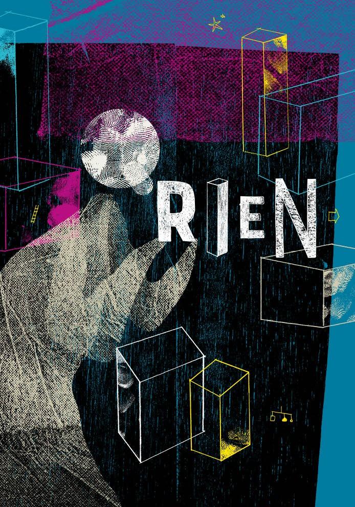 Affiche spectacle RIEN - Théâtre des Marionnettes de Genève 26-27