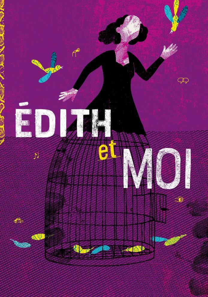 Affiche du spectacle Édith et moi - Théâtre des Marionnettes de Genève 26-27