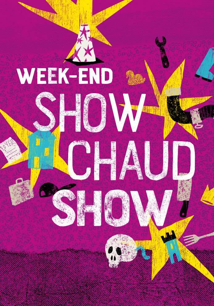 Affiche du Week-end chaud - Théâtre des Marionnettes de Genève 2026-2027