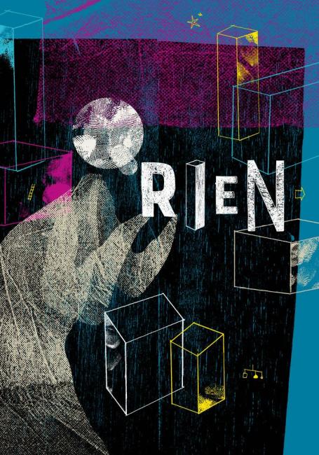 Affiche spectacle RIEN - Théâtre des Marionnettes de Genève 26-27